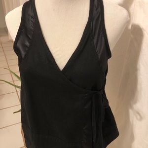 ⚡️3 for $15⚡️ -Zara black asymmetrical vest top